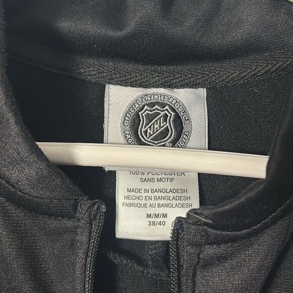 NHL Las Vegas Golden Knights Black 1/4 Zip Jacket Size Medium - Picture 3 of 8